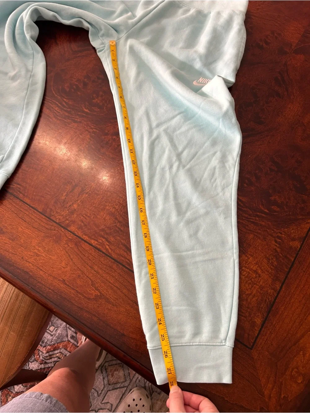 Nike youth Sportswear Club Fleece Mid-Rise Joggers Light Baby Blue youth XL